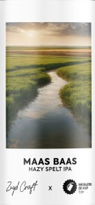 Zuyd Craft x De Klep Maas Baas Hazy Spelt IPA logo