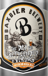 Baxbier The Day We Befriended A Viking Logo
