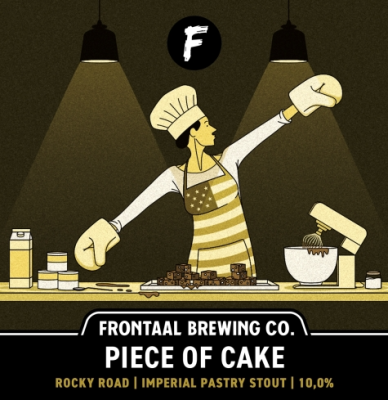 Frontaal Piece of Cake Rocky Road Logo