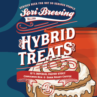 Hybrid Treats vol 1 Cinnamon Bun Coffee logo