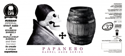 Papanero Bourbon Maple Syrup Barrel Aged logo