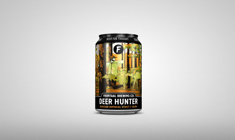 Frontaal Deer Hunter Blikje