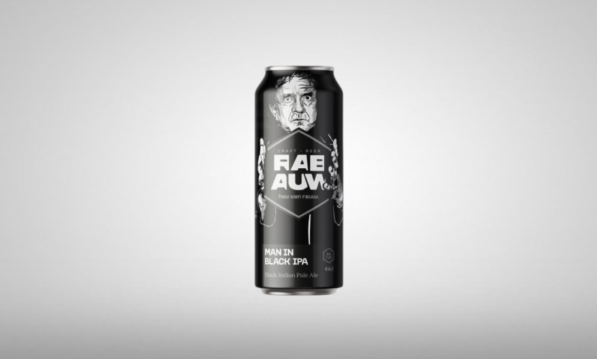 Rabauw Man in Black IPA Blikje