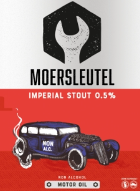 Moersleutel Non Alc Motor Oil Logo