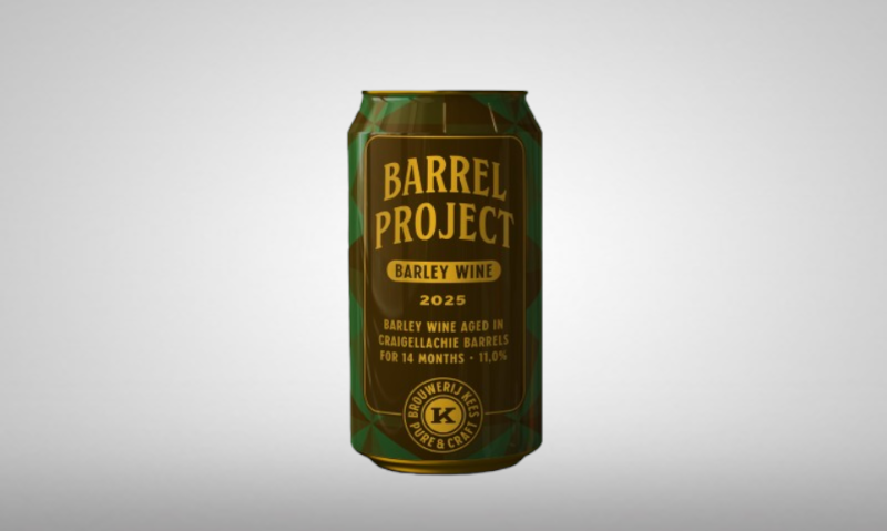 Kees Barrel Project 2025 Craigellachie Blikje