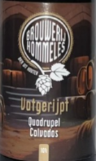 Hommeles Vatgerijpt Quadrupel Calvados Logo