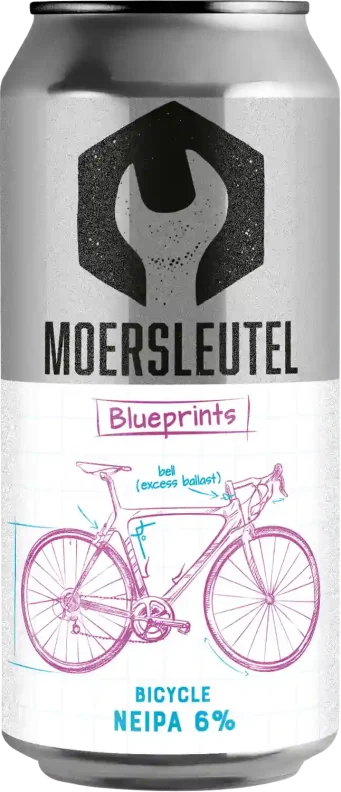 Moersleutel Blueprints Bicycle NEIPA Blikje