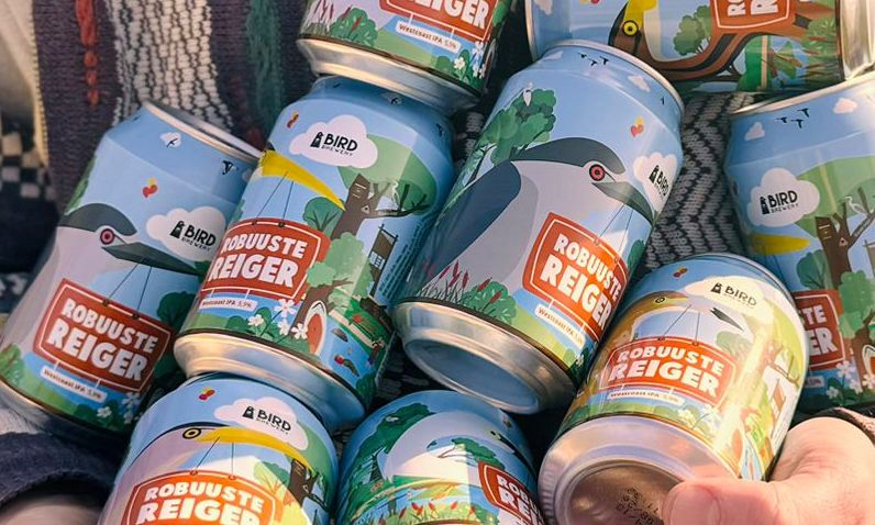 Bird Robuuste Reiger blikken