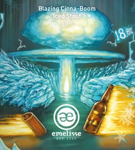 Emelisse Blazing Cinna Boom Iced Stout Logo
