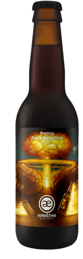 Emelisse Burning Cinna Boom Stout Flesje