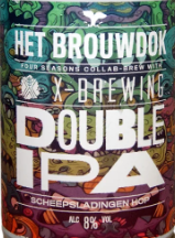 Het Brouwdok X Brewing Double IPA Logo