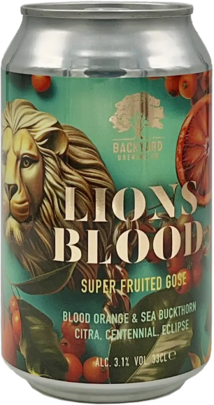 Backyard Brewing Lions Blood Blikje
