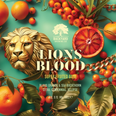 Backyard Brewing Lions Blood logo