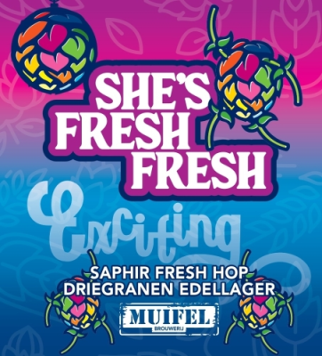 Muifel She s Fresh Fresh Logo