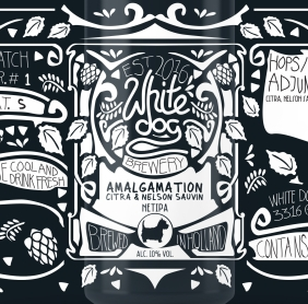 White dog Brewery AMALGAMATION 1 Logo