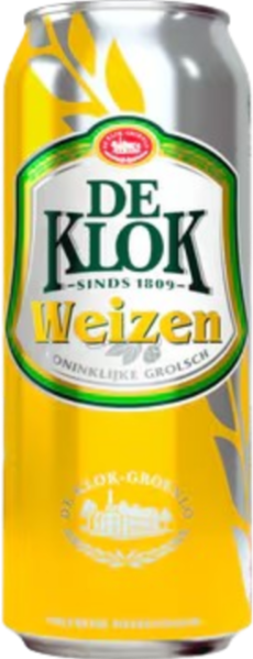 De Klok Weizen blikje