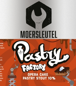 Moersleutel Pastry Factory Opera Cake Logo