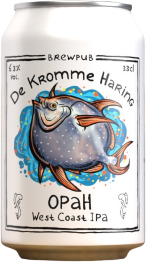 De Kromme Haring Opah blikje