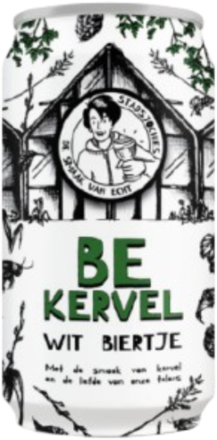 Stadsjochies Be Kervel blikje