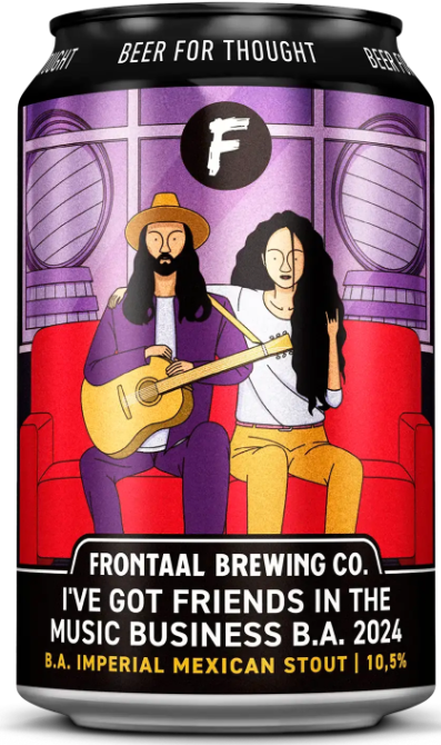 Frontaal I ve got Friends in the Music Business BA Blikje