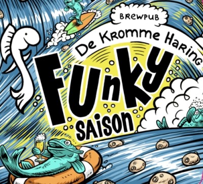De Kromme Haring Funky Saison Except The Little Fish logo