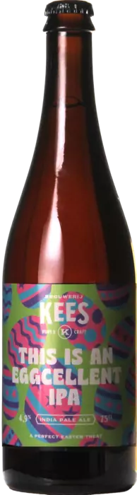 Kees This is an Eggcellent IPA Flesje