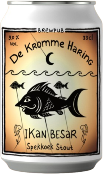 De Kromme Haring Ikan Besar Blikje