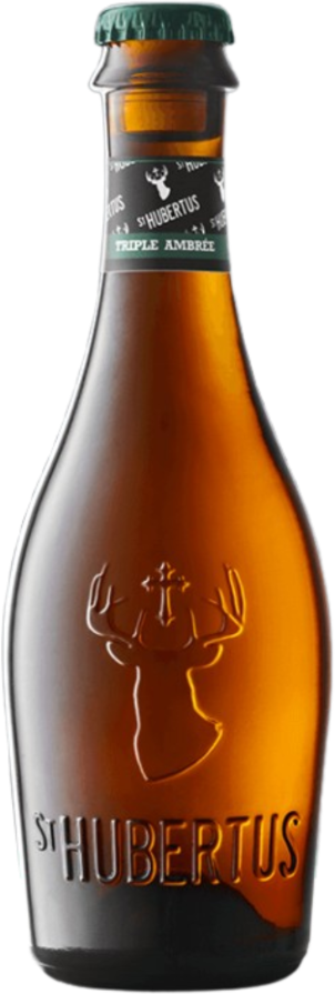 St Hubertus Tripel Amber flesje