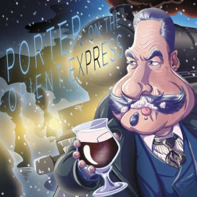 Milky Road Porter on the Orient Express Logo