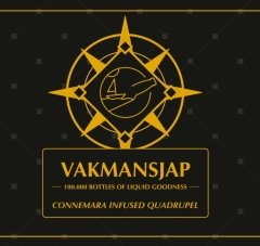 Aspro Vakmansjap whiskey infused quadrupel Logo