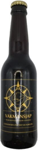 Aspro Vakmansjap whiskey infused quadrupel Flesje