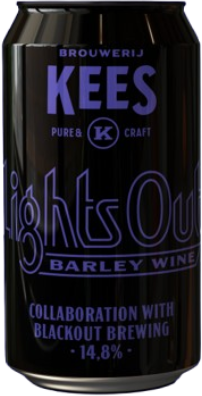 Kees x Blackout Brewing Lights Out blikje