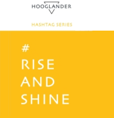 Hooglander #RiseAndShine bier logo