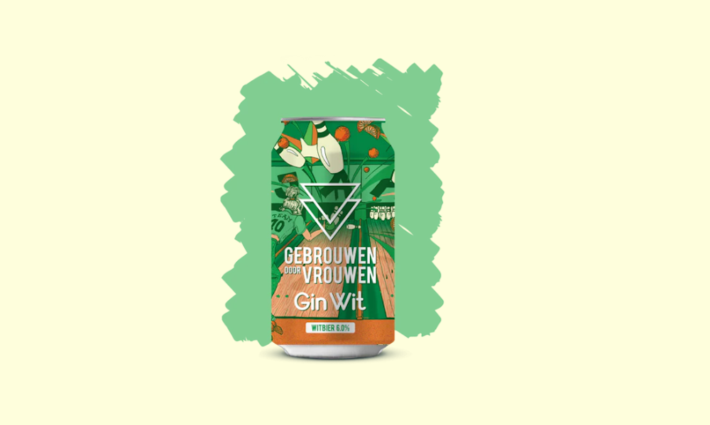 Gebrouwen door Vrouwen Gin Wit bier