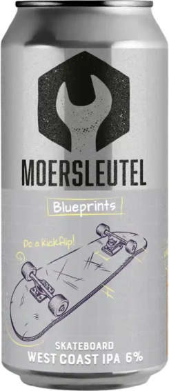Moersleutel Blueprints Skateboard blikje