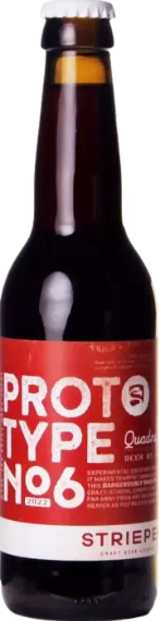 Strieper Prototype No6 Quadrupel flesje