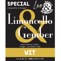 De Molen Limoncello Gember logo