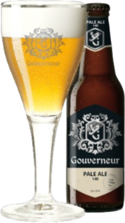 Gouverneur Pale Ale glas en flesje