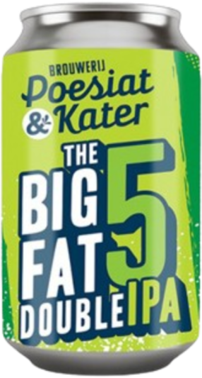 The Big Fat 5 Double IPA blikje