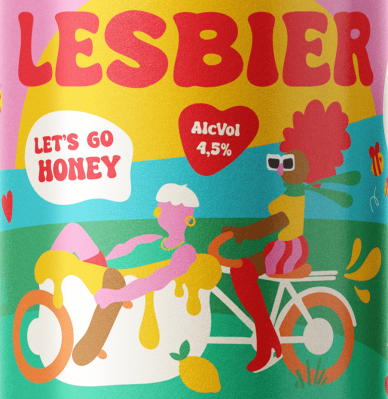 Queer Beer Lesbier logo