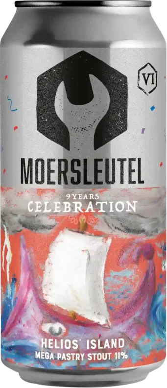 Moersleutel 9 Years Helios' Island blik