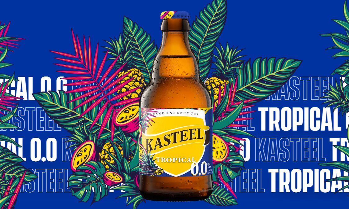 Kasteel Tropical 0.0% bier