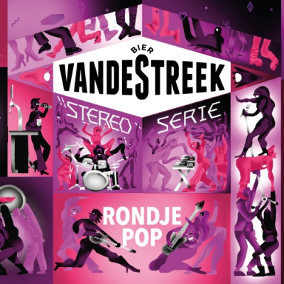 vandeStreek Rondje Pop lager bier logo