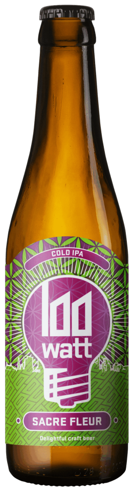 100 Watt Sacre Fleur flesje