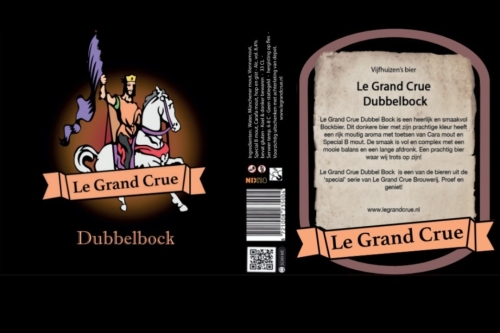 Le Grand Crue Dubbelbock etiket