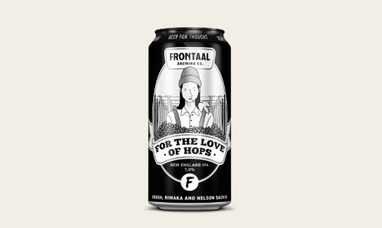 Frontaal For the Love of Hops Krush, Riwaka & Nelson Sauvin bier