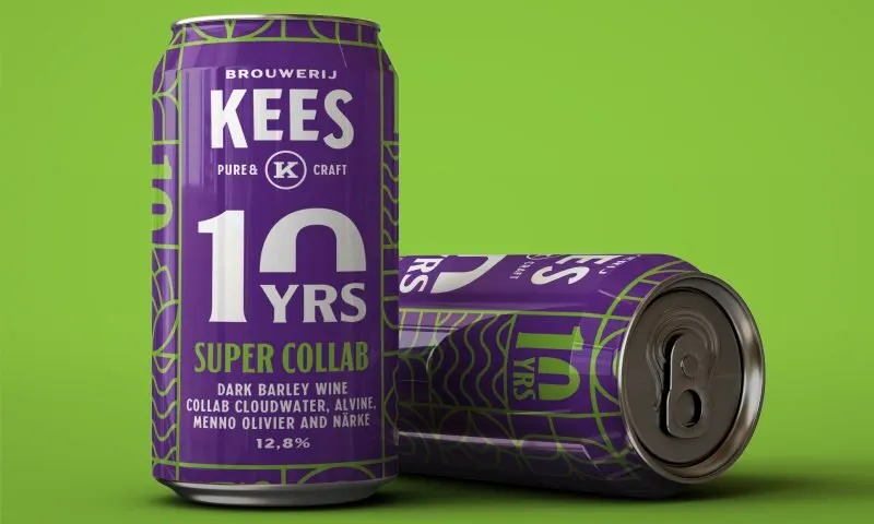 Kees 10 Years Super Collab blikjes
