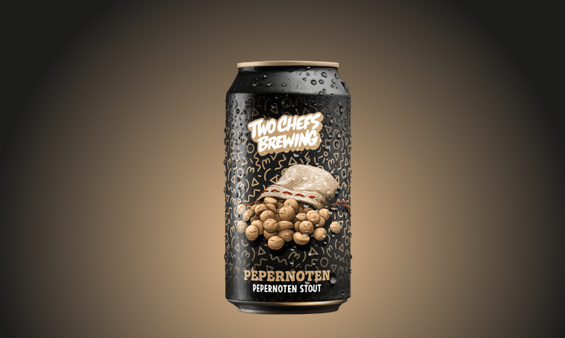 Two Chefs Pepernoten Stout bier