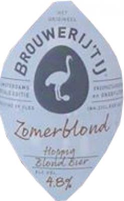 Zomerblond brouwerij t ij