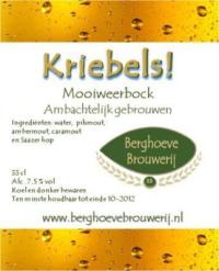 Kriebels! - Ambachtelijk gebrouwen Mooiweerbock